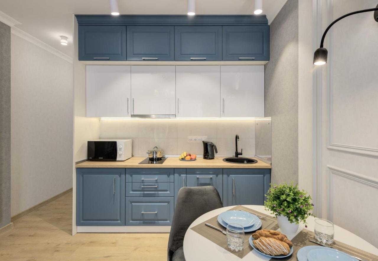 Modern New Cozy Apartment Kvartet Railway Station Kiev Eksteriør billede