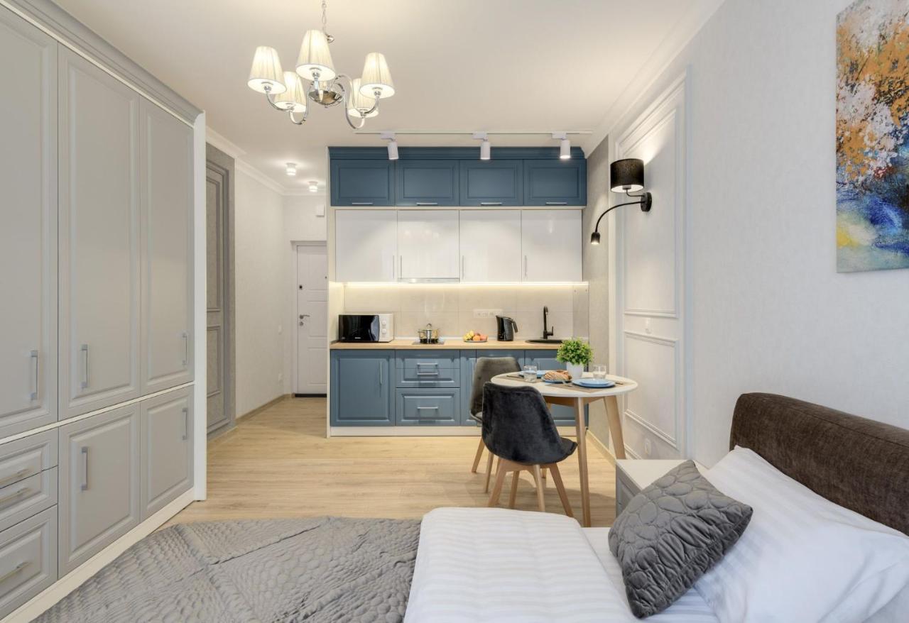 Modern New Cozy Apartment Kvartet Railway Station Kiev Eksteriør billede