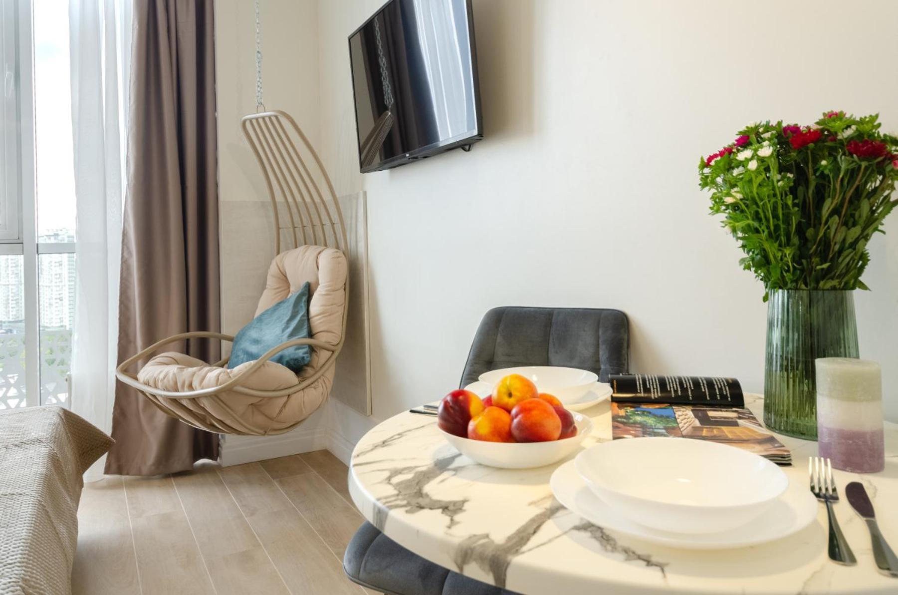 Modern New Cozy Apartment Kvartet Railway Station Kiev Eksteriør billede
