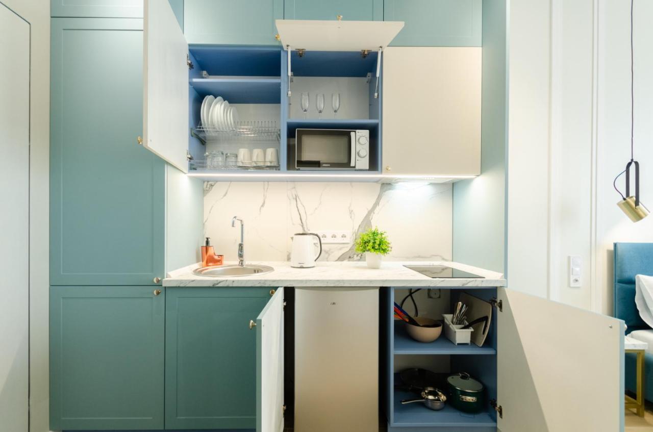 Modern New Cozy Apartment Kvartet Railway Station Kiev Eksteriør billede