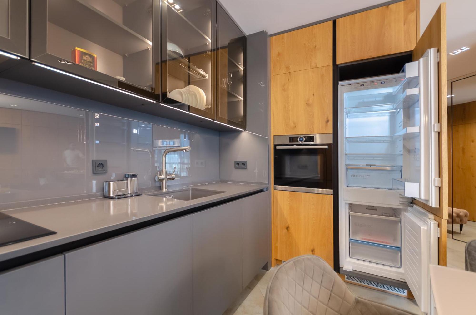 Modern New Cozy Apartment Kvartet Railway Station Kiev Eksteriør billede