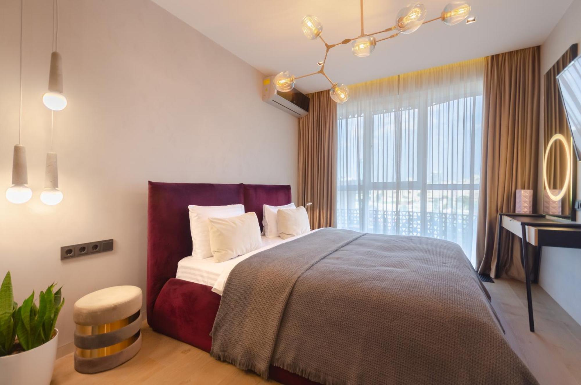 Modern New Cozy Apartment Kvartet Railway Station Kiev Eksteriør billede